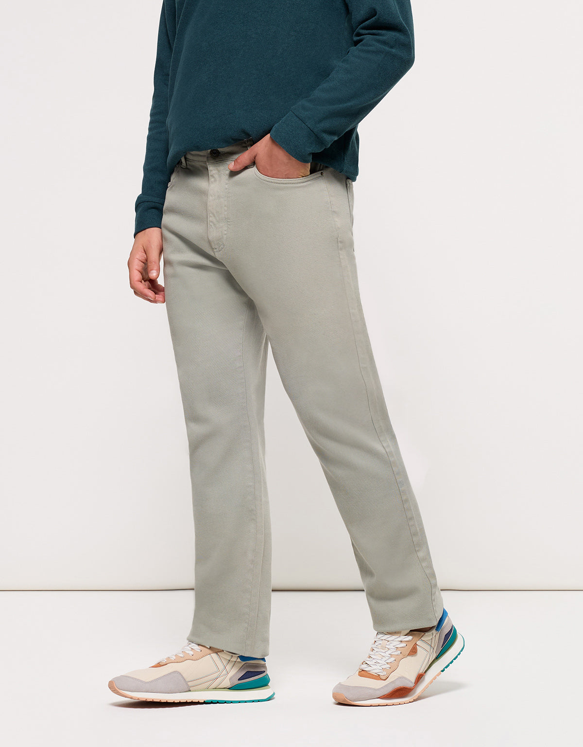 Pantalón Largo Caqui Claro - Ziko 3