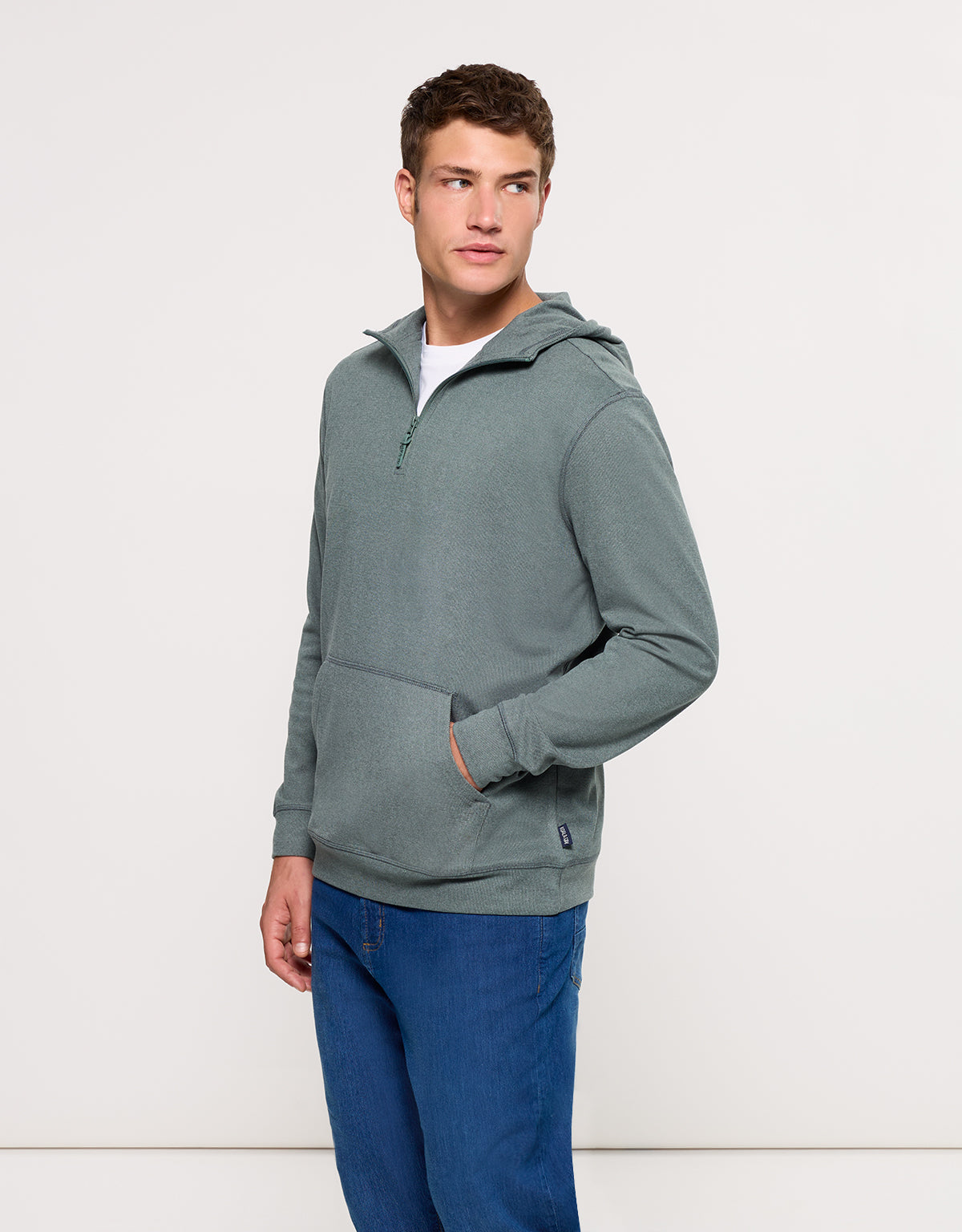 Sudadera con Capucha Verde - Camies 3