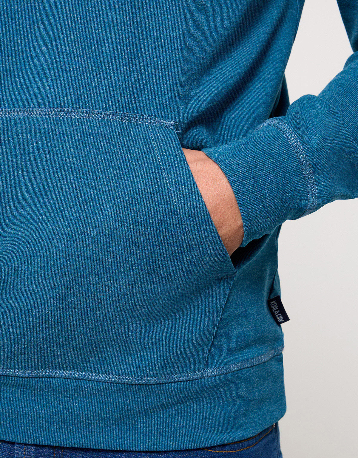 Sudadera con Capucha Azul - Camies 5