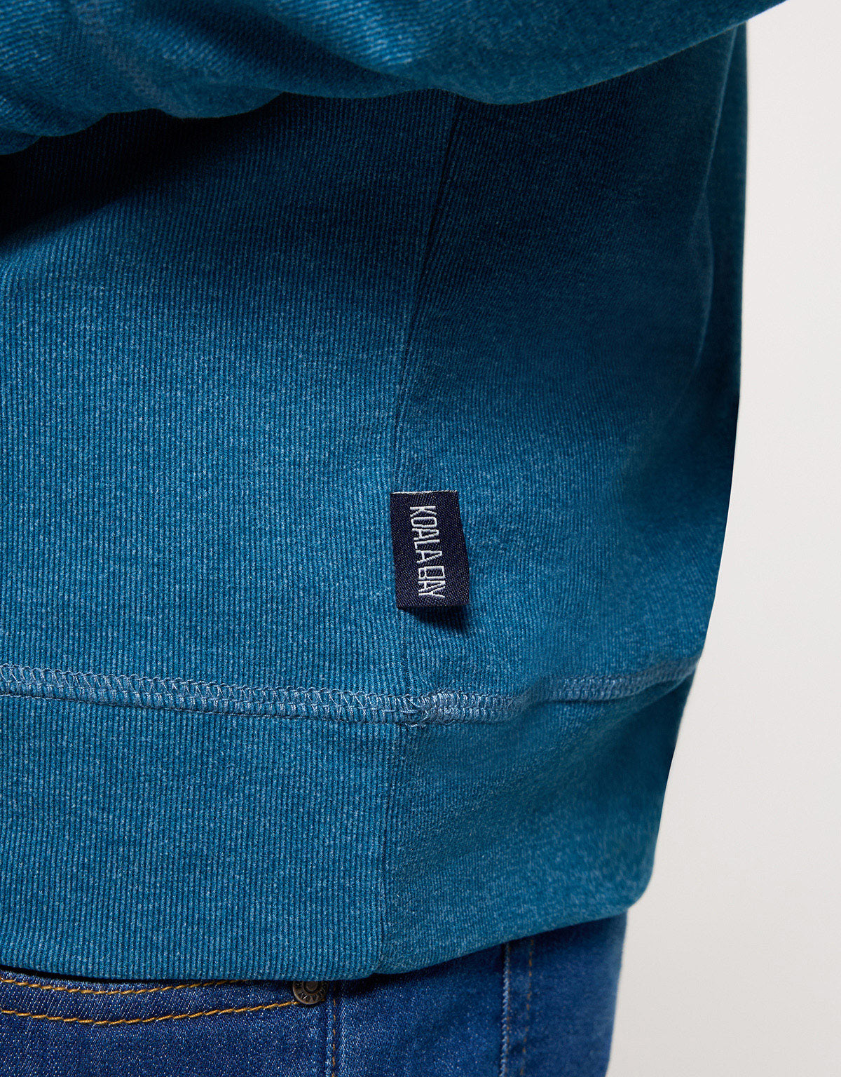 Sudadera con Capucha Azul - Camies 6