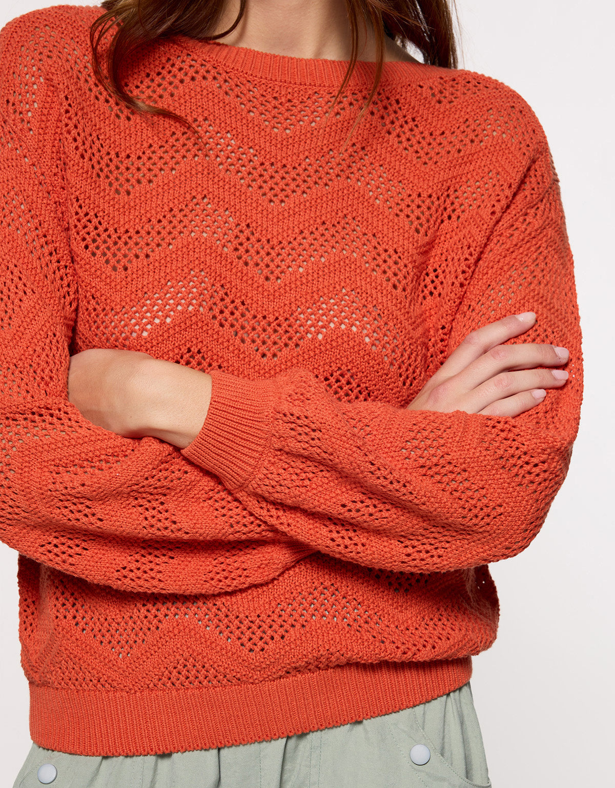 Jersey Manga Larga Naranja - Grapu 4