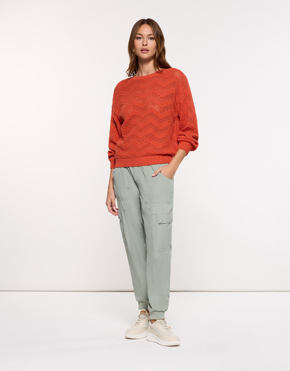 Jersey Manga Larga Naranja - Grapu 7