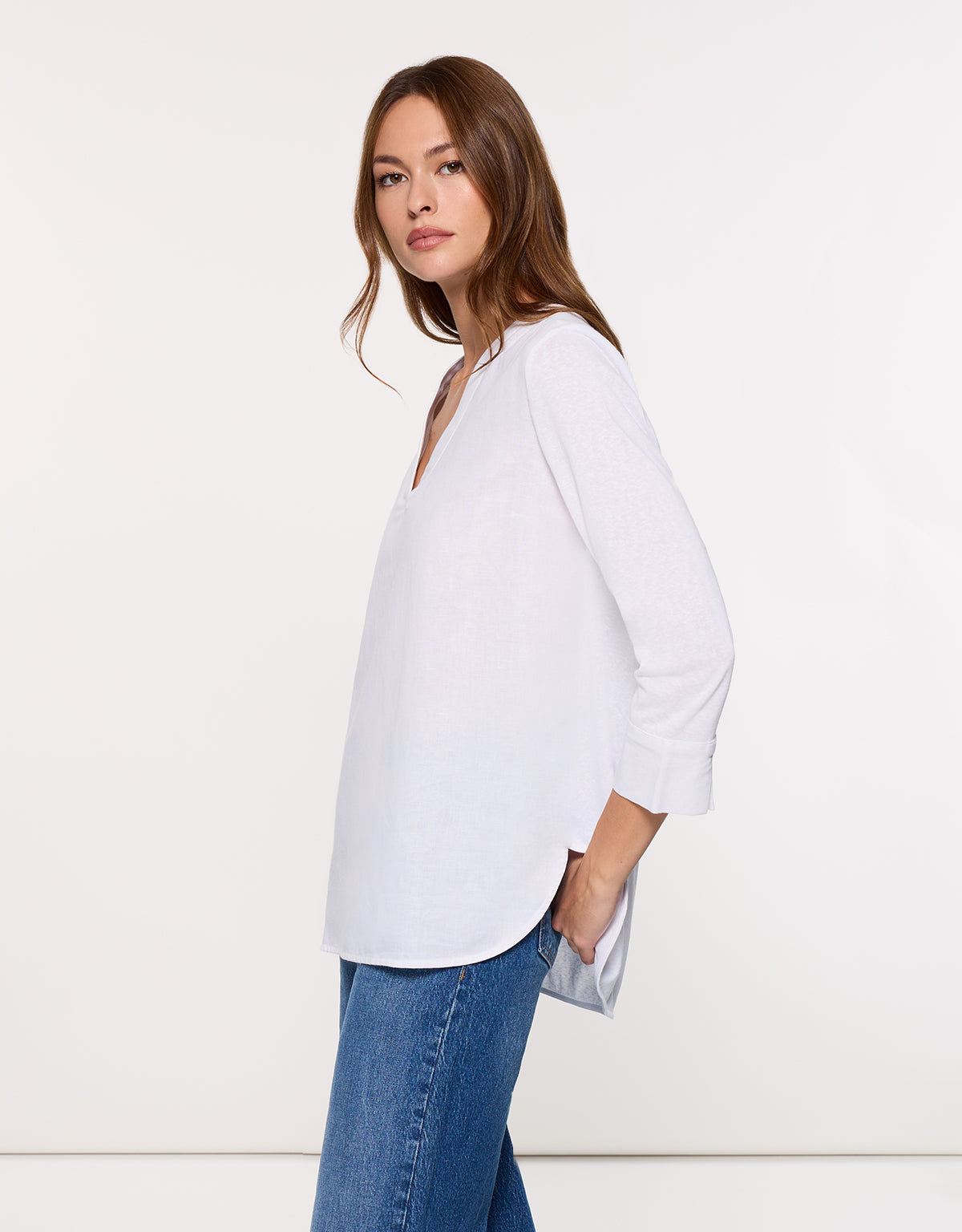 Blusa Manga Larga Blanco - Rosais 3