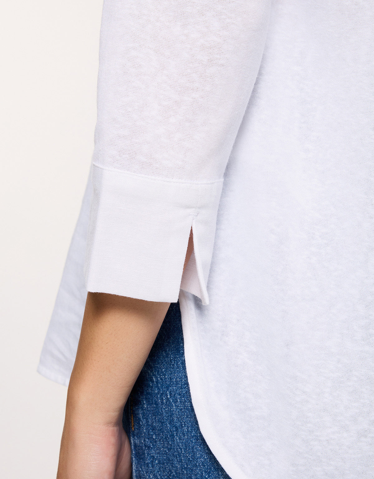 Blusa Manga Larga Blanco - Rosais 6