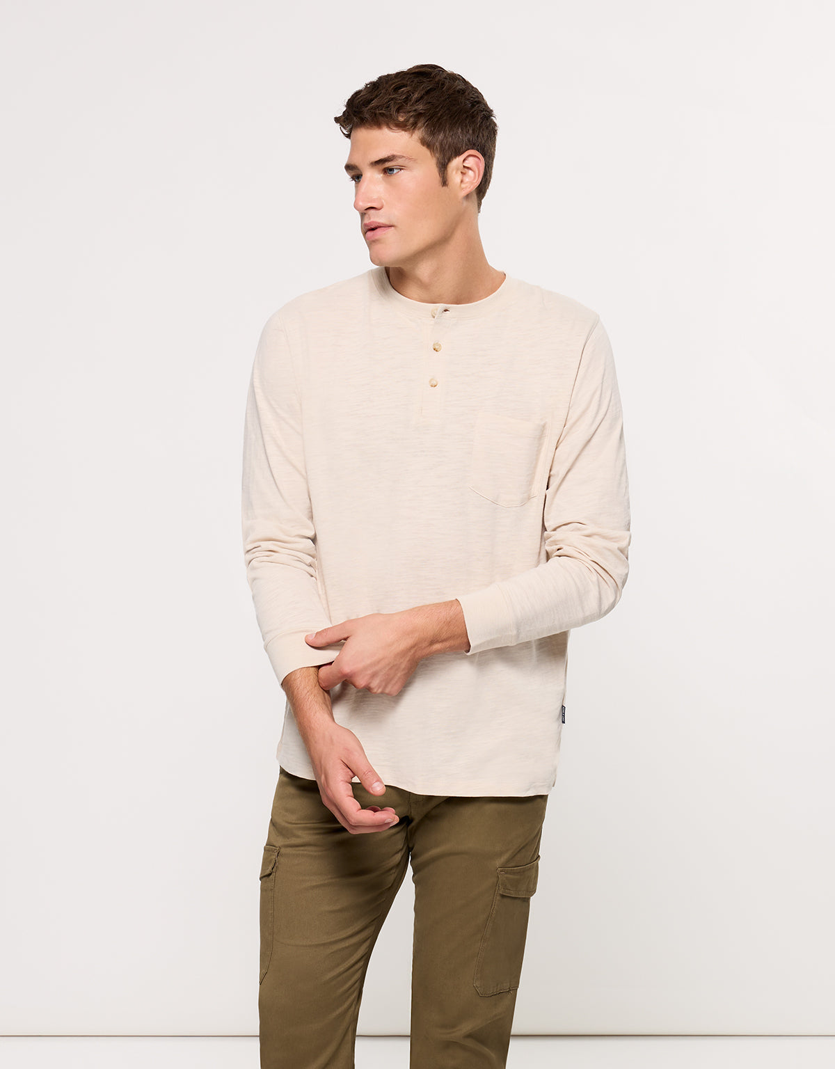 Camiseta Manga Larga Blanca - Barnock 3