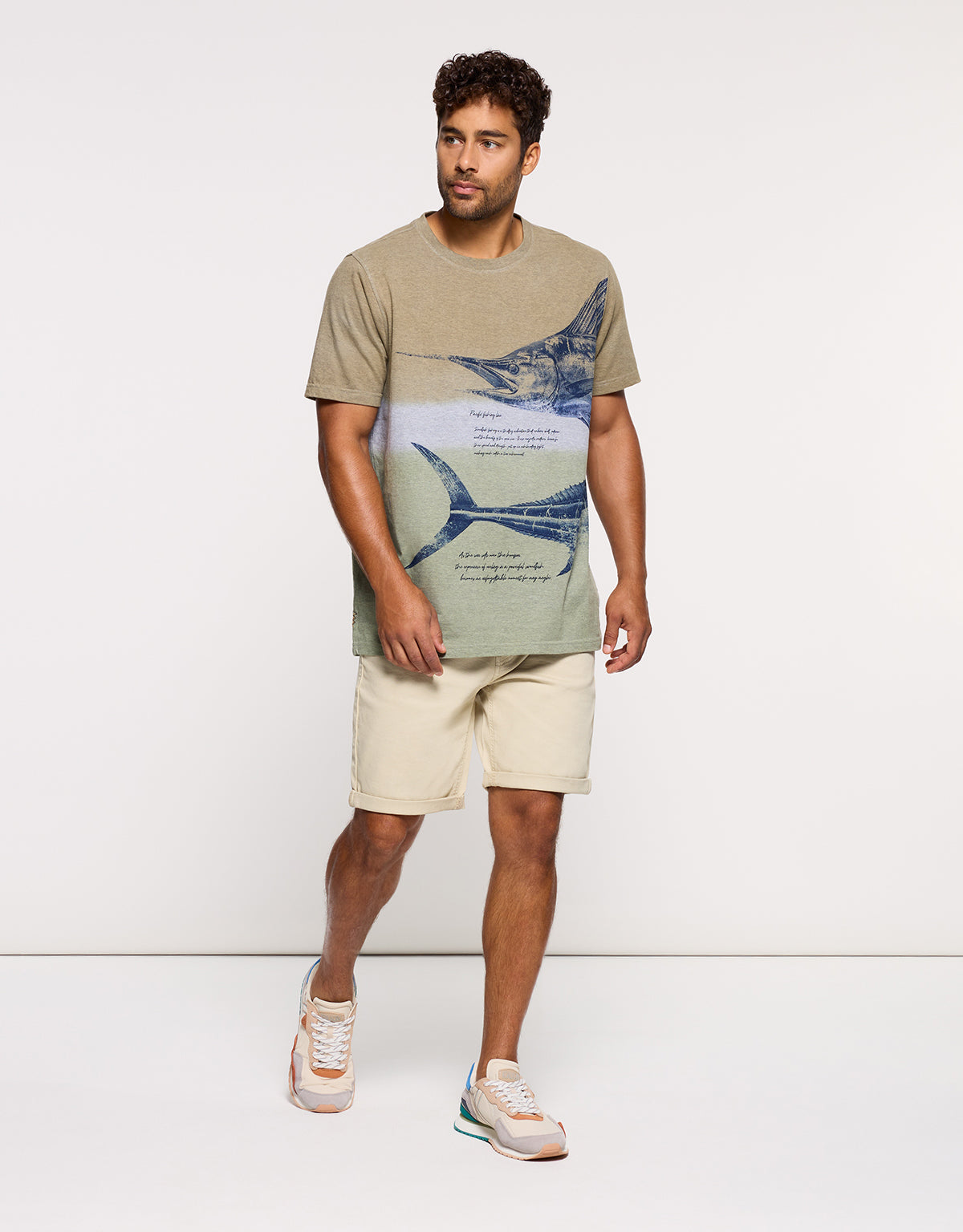 Camiseta Manga Corta Verde - Gludius