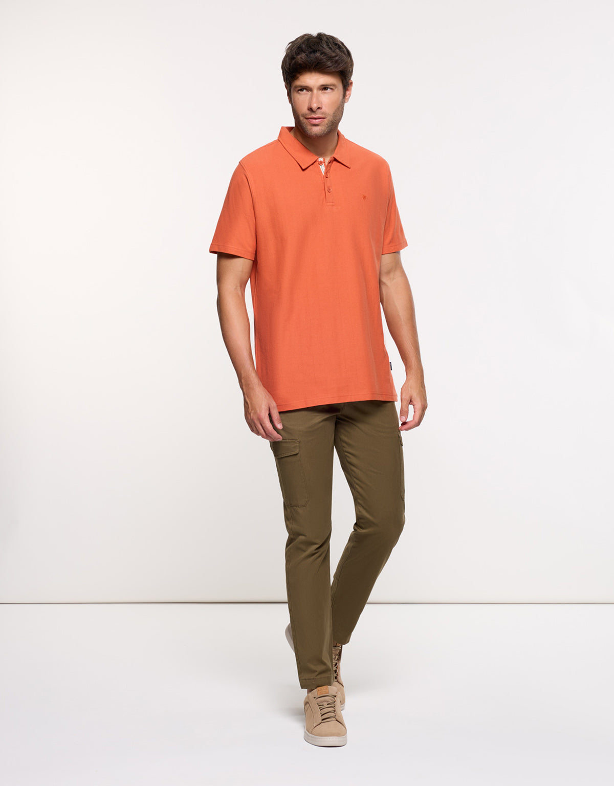 Polo Manga Corta Naranja - Biebu 6