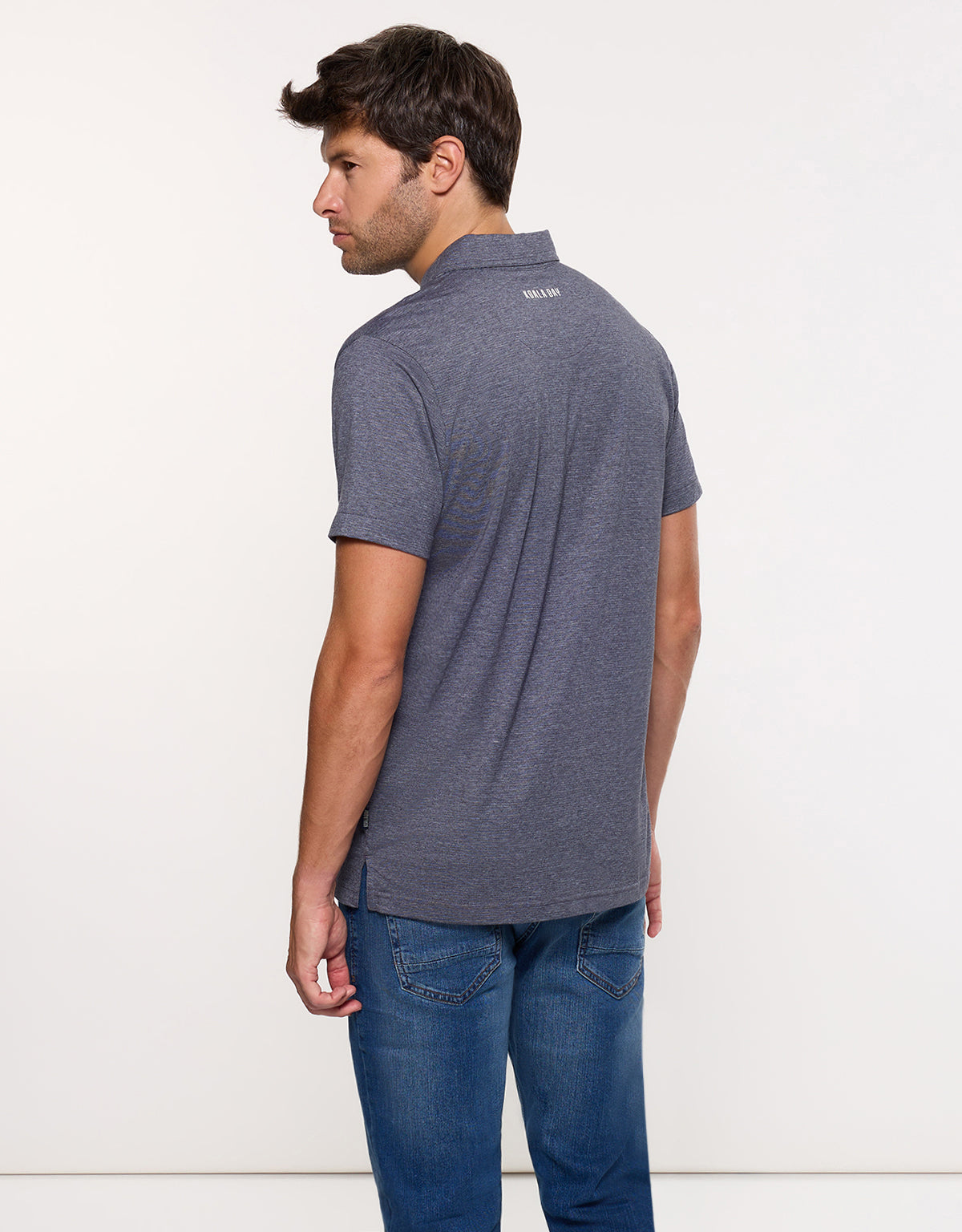 Polo Manga Corta Gris - Chelan 5