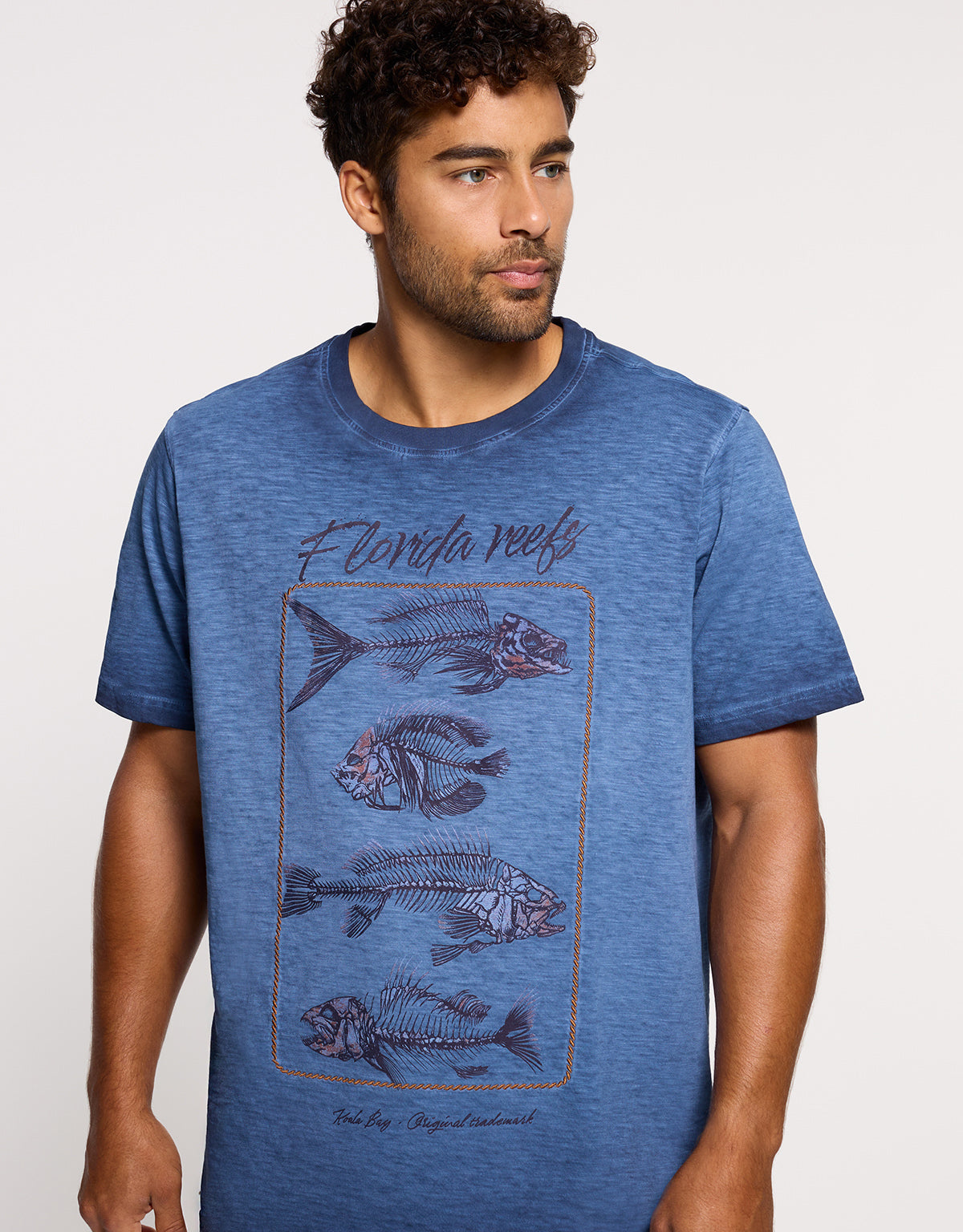 Camiseta Manga Corta Azul Marino - Uru 2