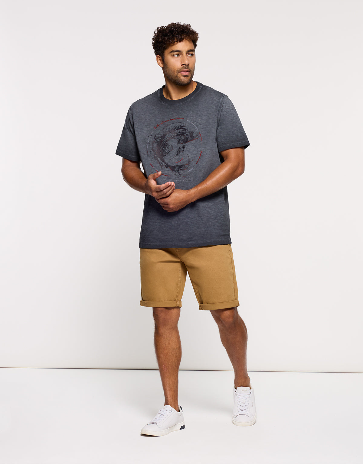 Camiseta Manga Corta Antracita - Urutiana 6