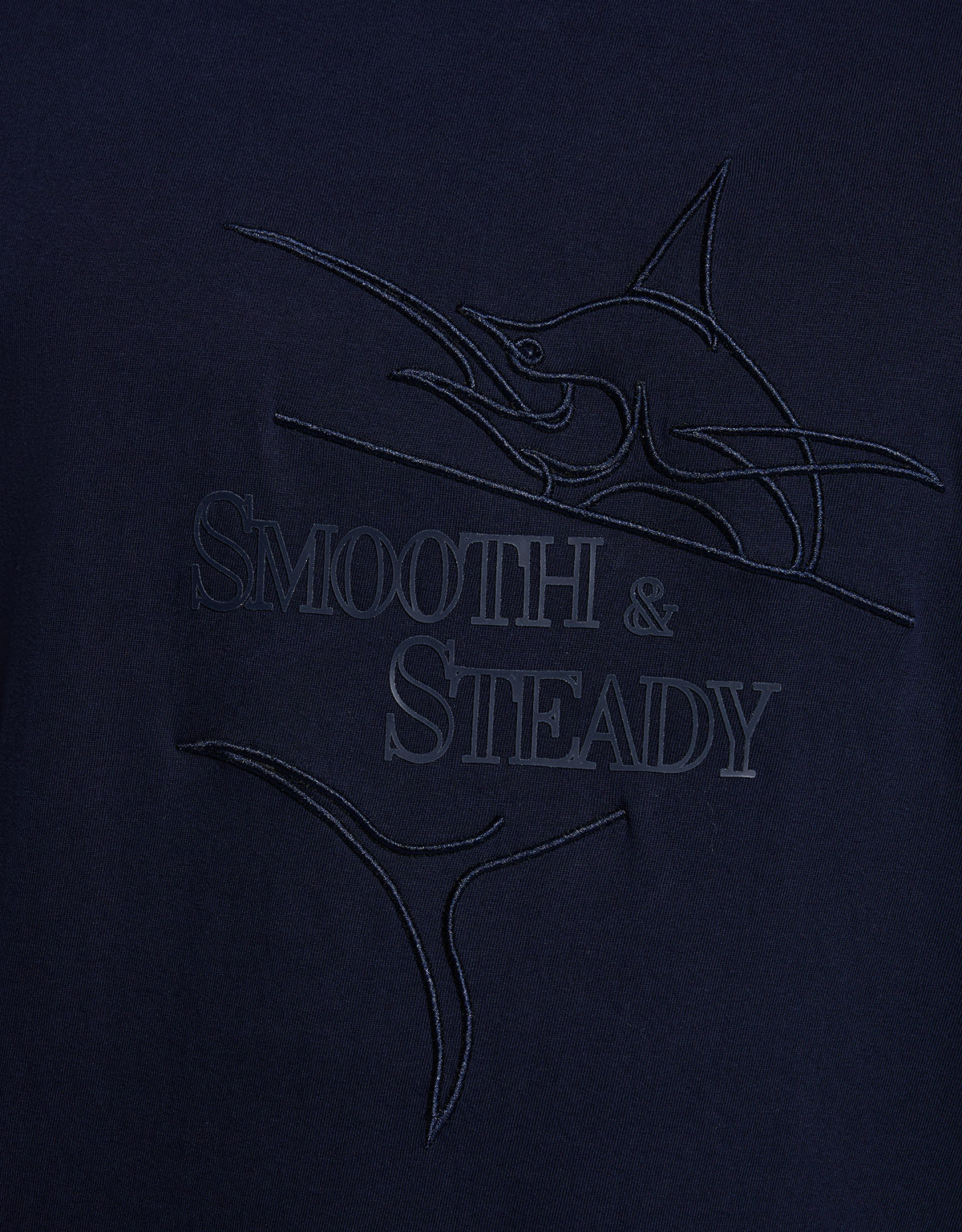 Camiseta Manga Corta Azul Marino - Steady 5