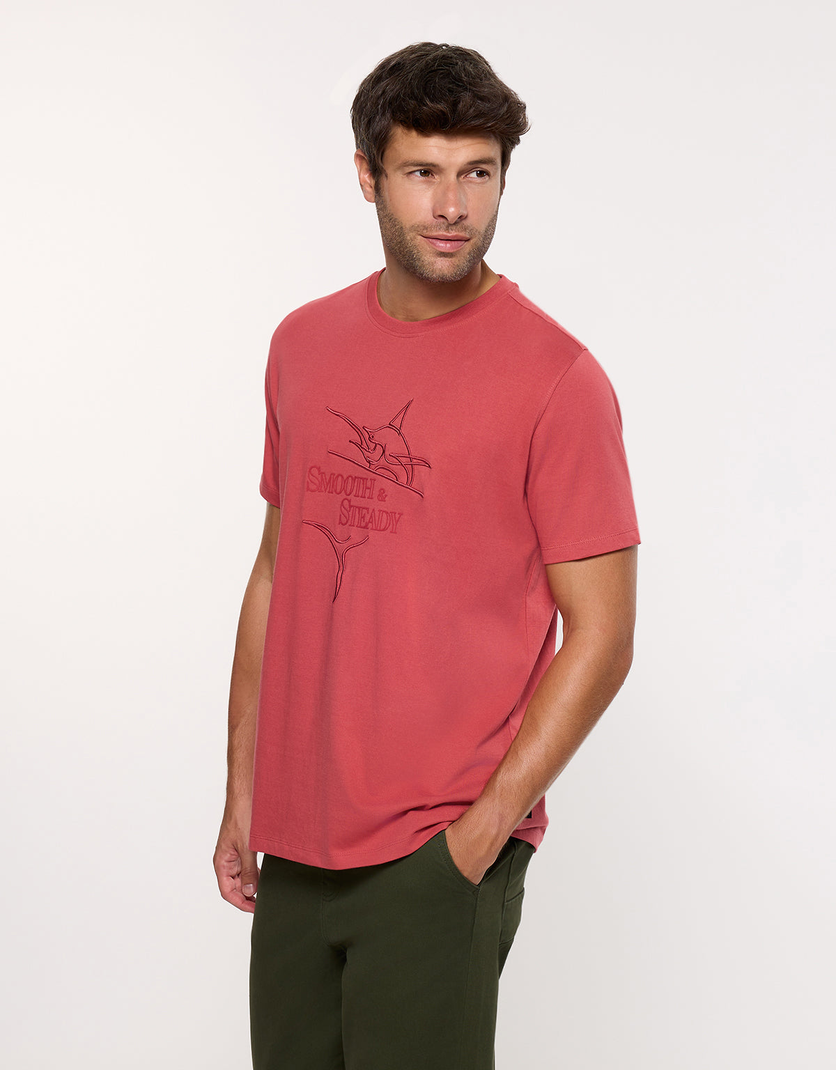 Camiseta Manga Corta Coral - Steady 3