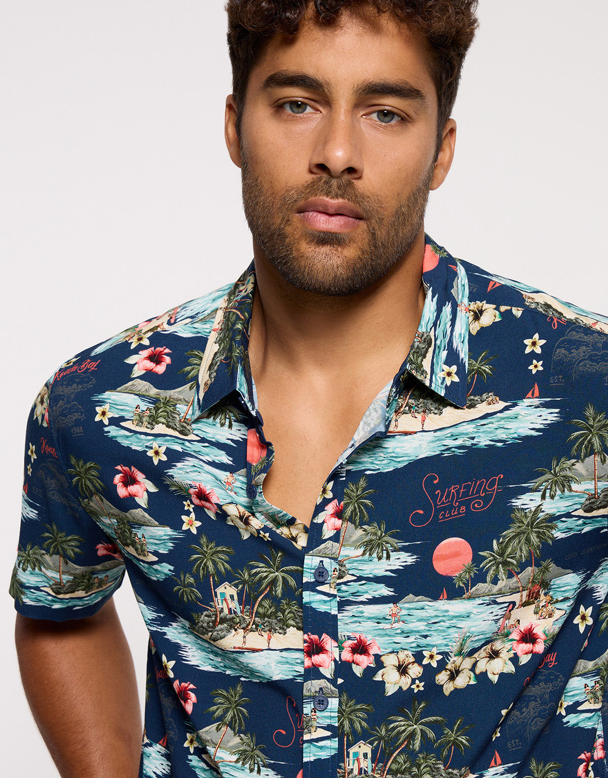 Camisa Manga Corta Azul Marino - Cashito 1