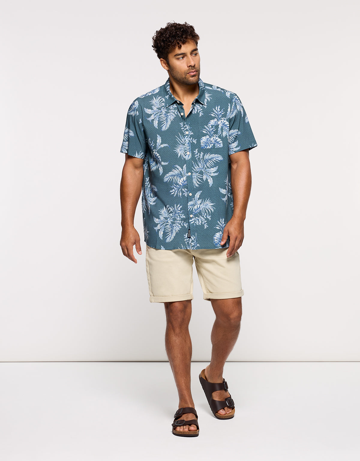 Camisa Manga Corta Verde - Jungleblue 6