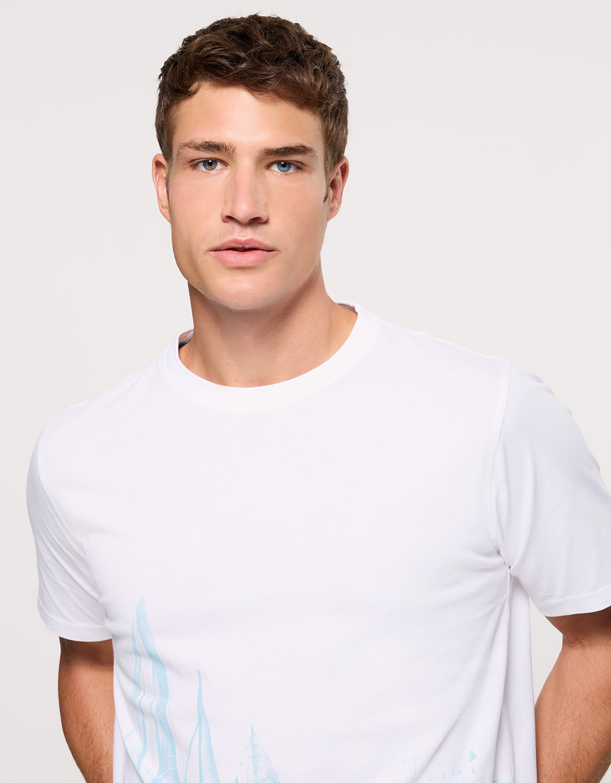 Camiseta Manga Corta Blanca - Mainboat 2