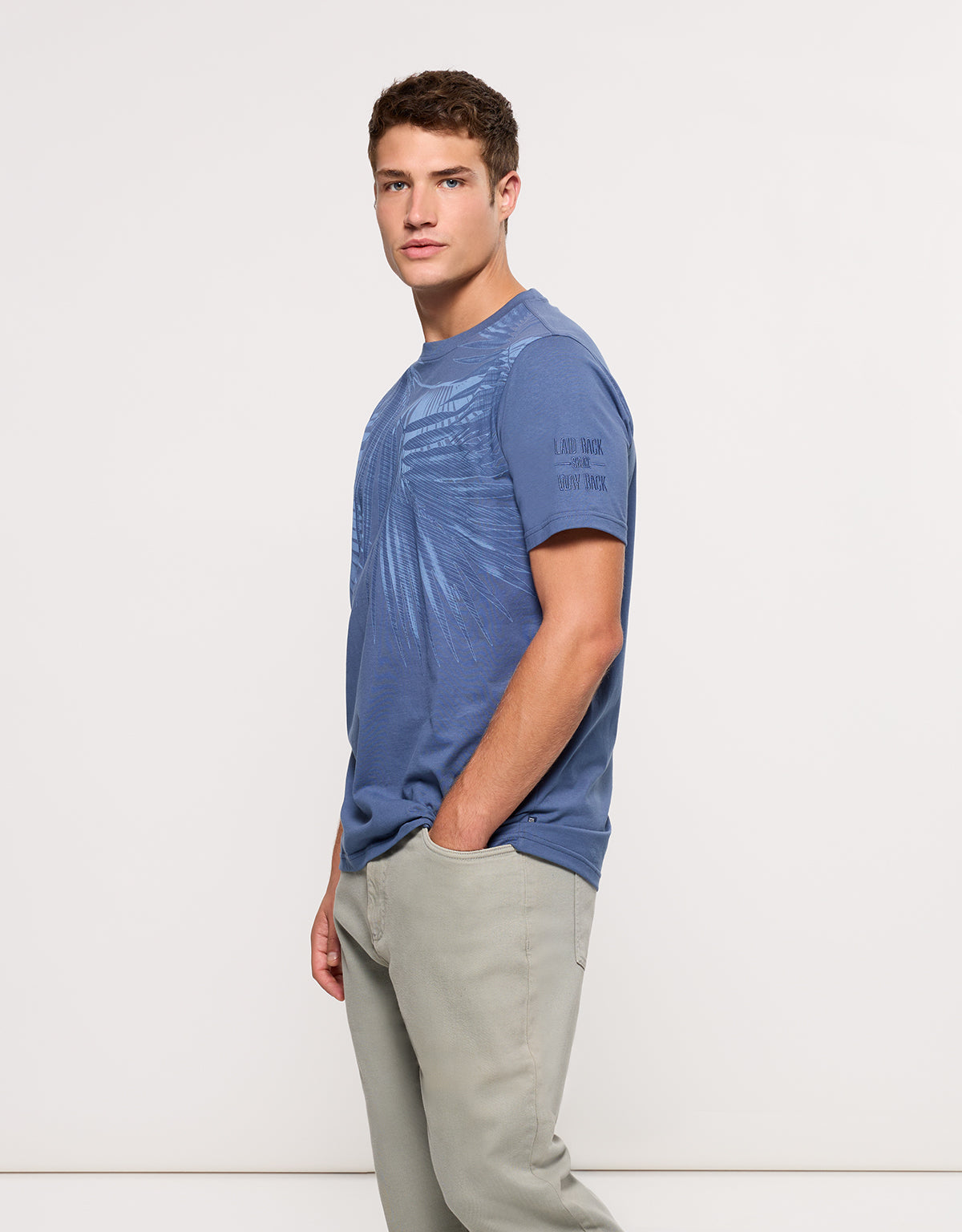 Camiseta Manga Corta Azul - Nunobet 3