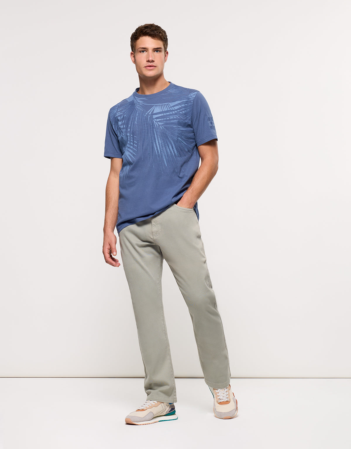 Camiseta Manga Corta Azul - Nunobet 7