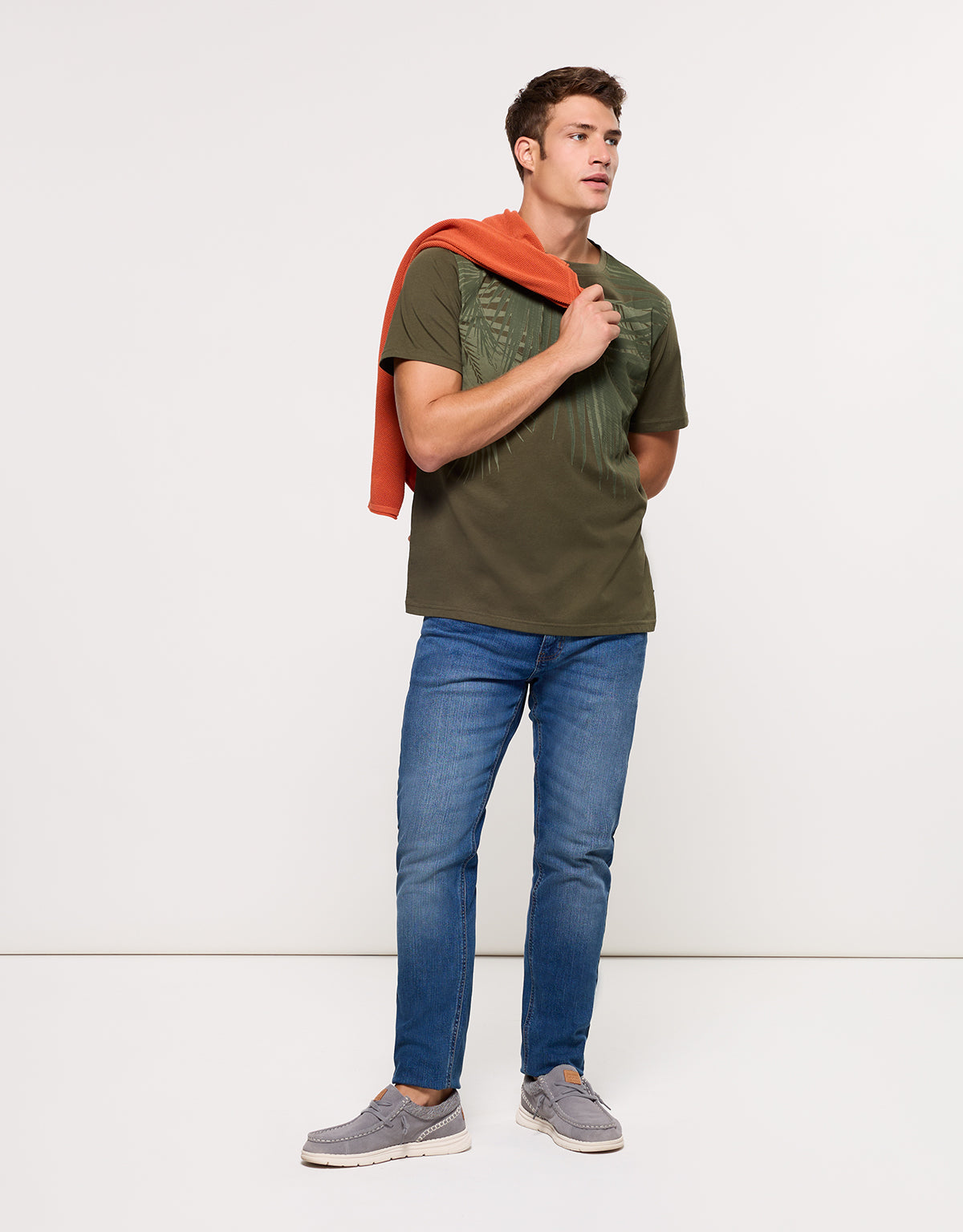 Camiseta Manga Corta Caqui- Nunobet 9