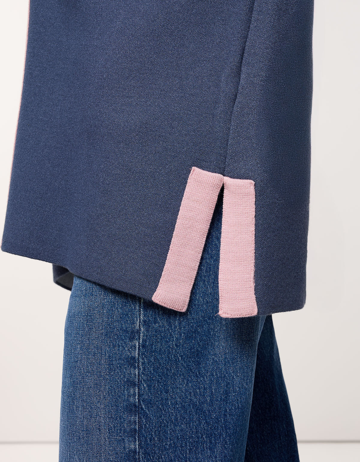 Chaqueta Poncho Azul Marino - Melbina-6