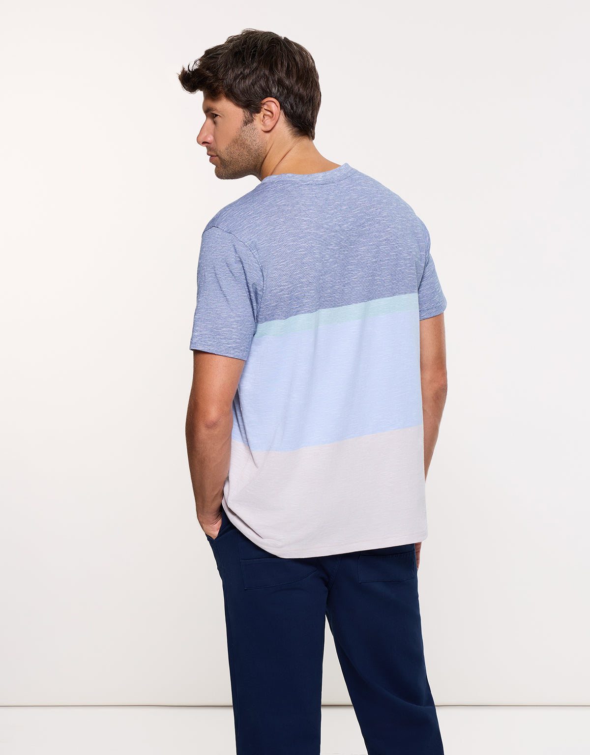 Camiseta Manga Corta Azul - Galosa 4