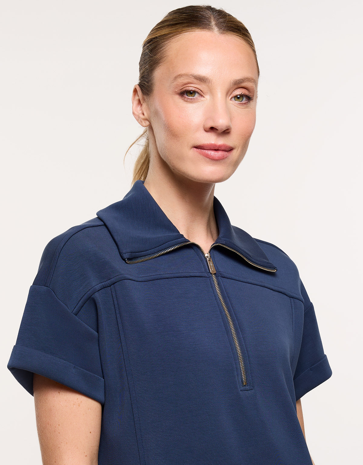 Vestido Corto Azul Marino - Elika 5