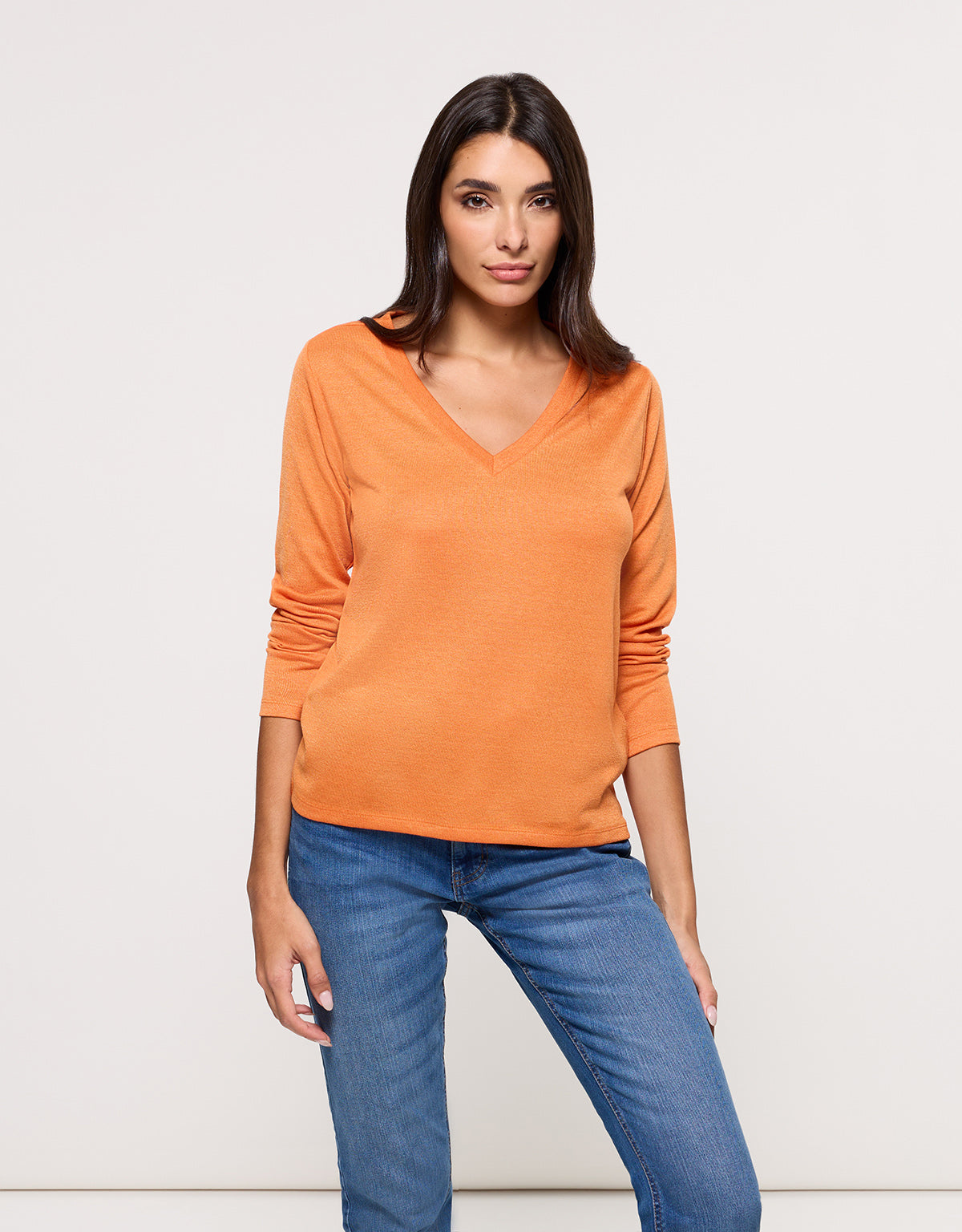 Camiseta Manga Larga Naranja - Imarama 1