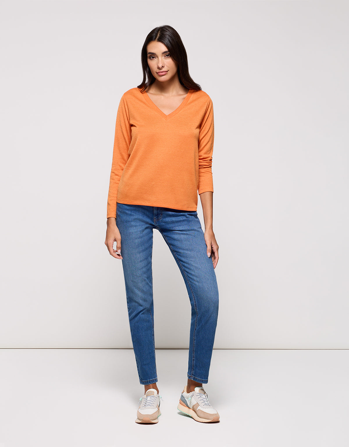 Camiseta Manga Larga Naranja - Imarama 7