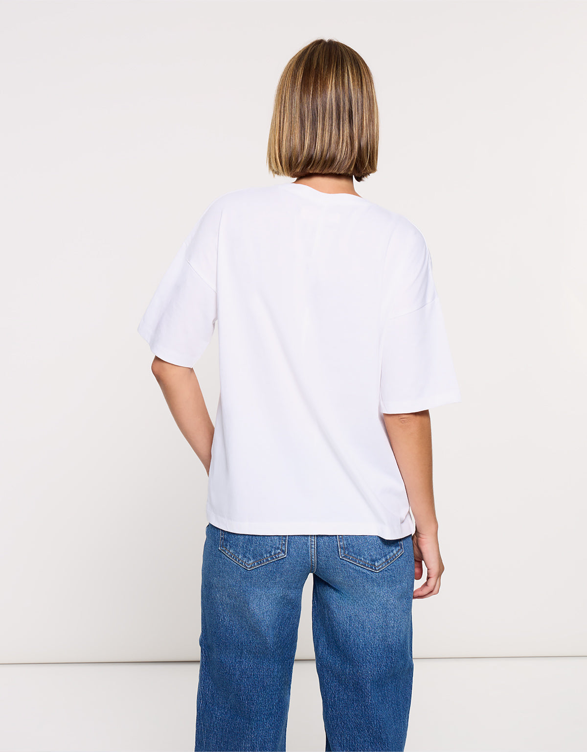 Camiseta Manga Corta Blanco - Gatet 5