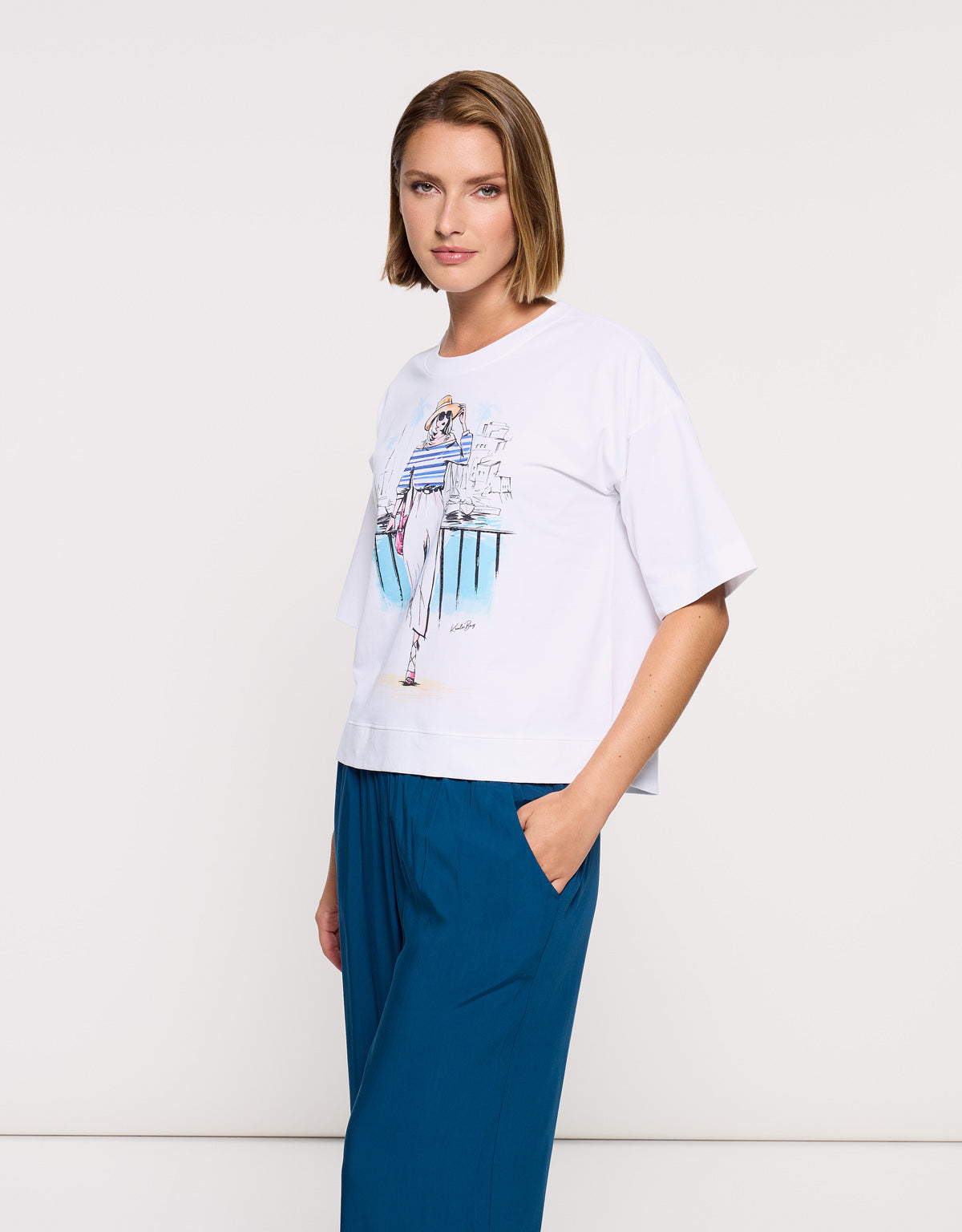 Camiseta Manga Corta Blanco - Fregur 4