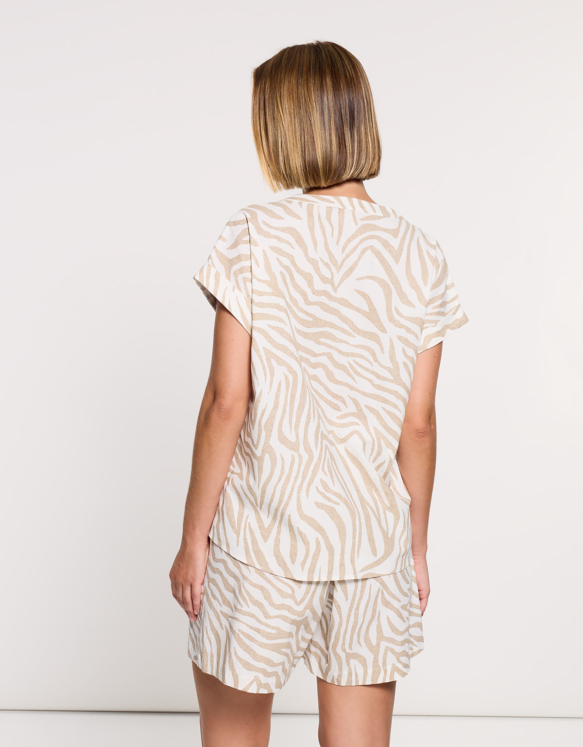 Camisa Manga Corta Blanco - Teonix 4