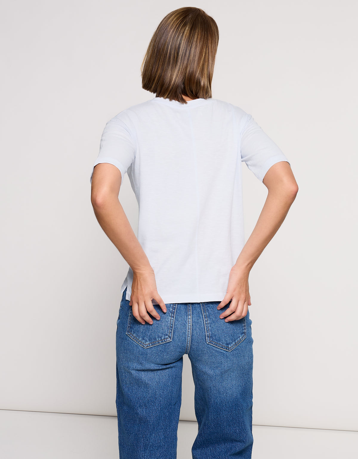 Camiseta Manga Corta Azul Claro - Motorito 5