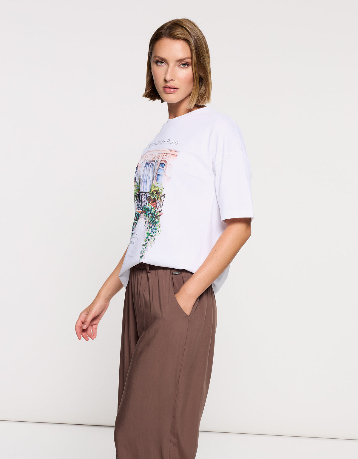 Camiseta Manga Corta Blanco - Fazane 4