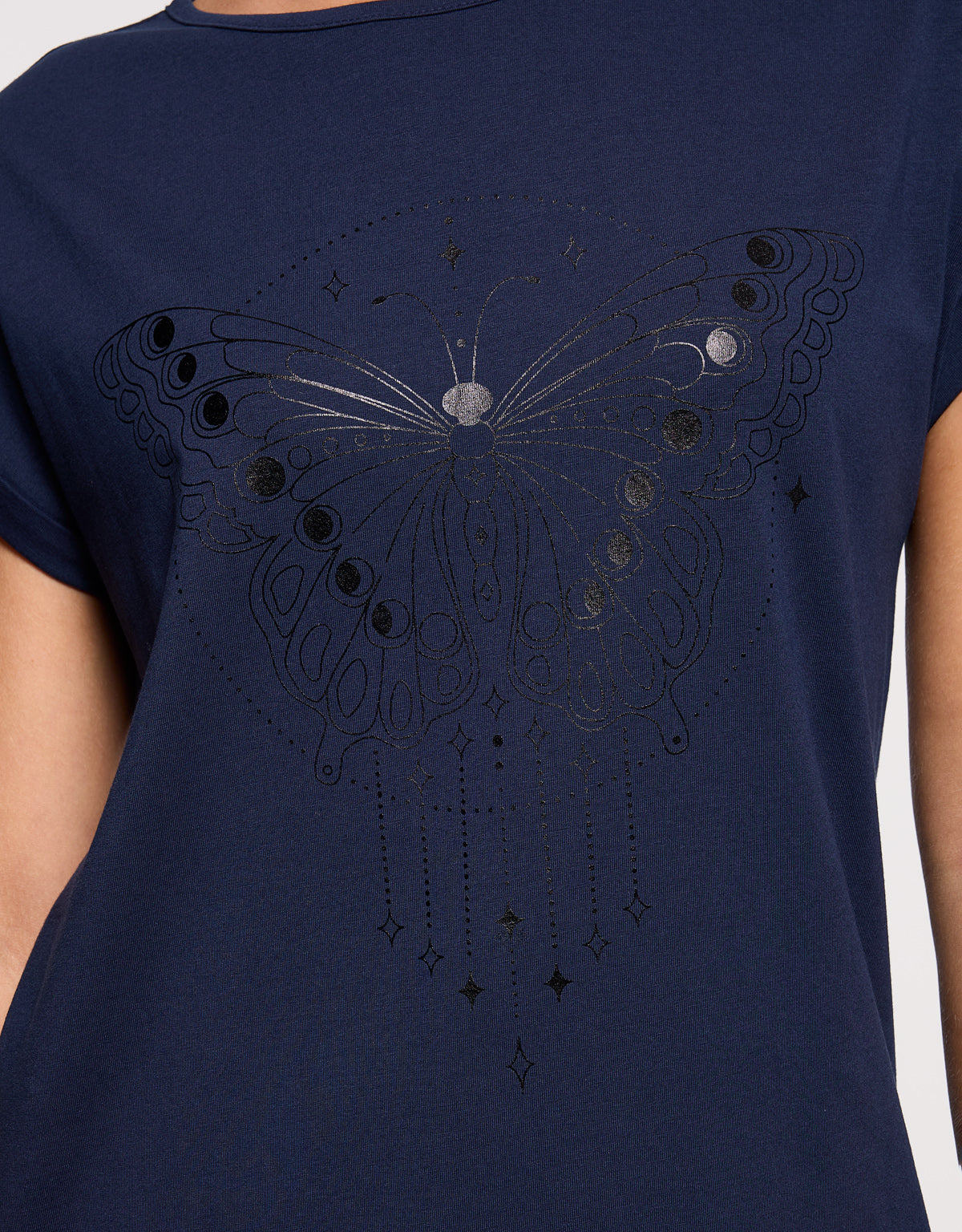 Camiseta Manga Corta Azul Marino - Kalosa 2