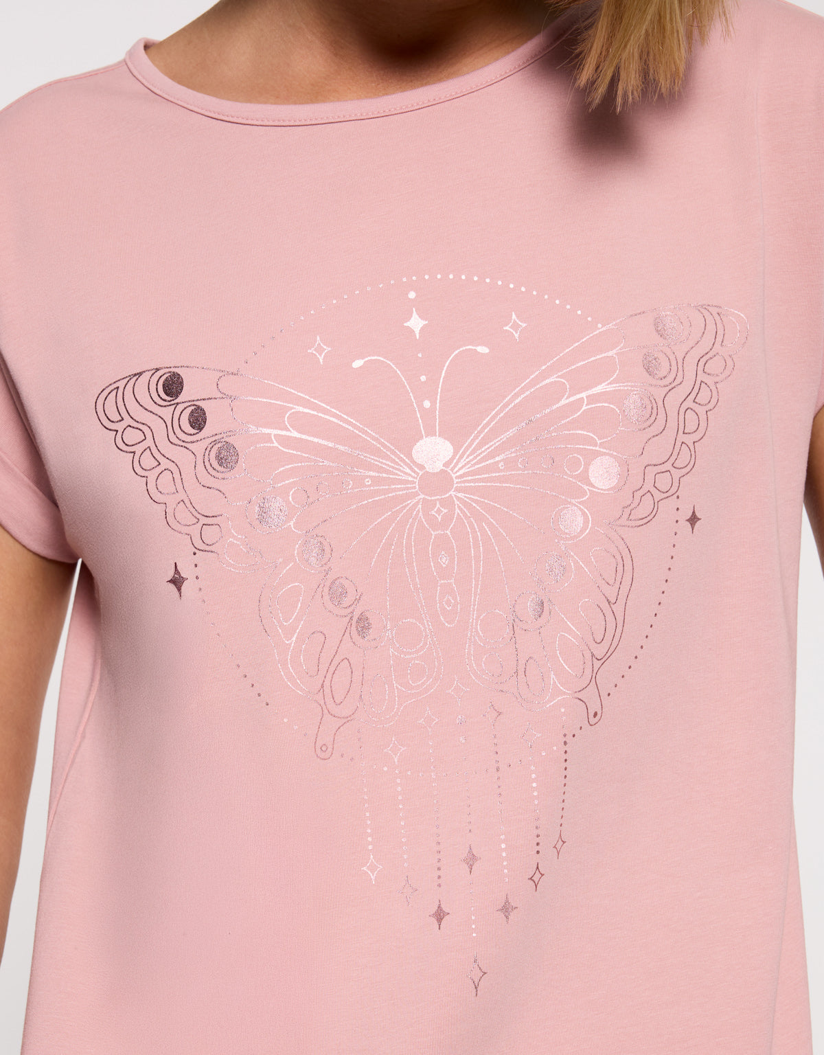 Camiseta Manga Corta Rosa - Kalosa 2