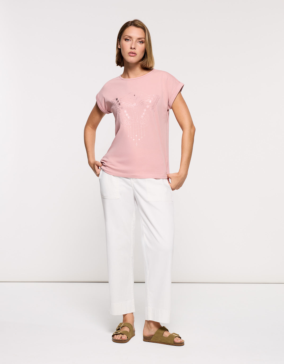 Camiseta Manga Corta Rosa - Kalosa 6