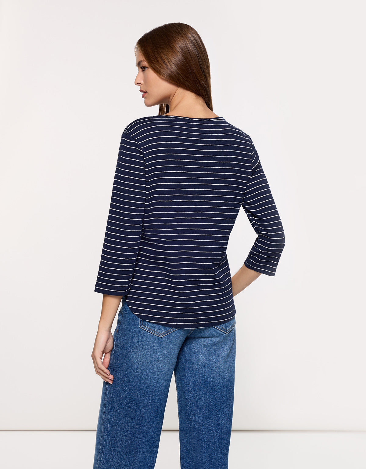 Camiseta Rayas Azul Marino - Teluk 5