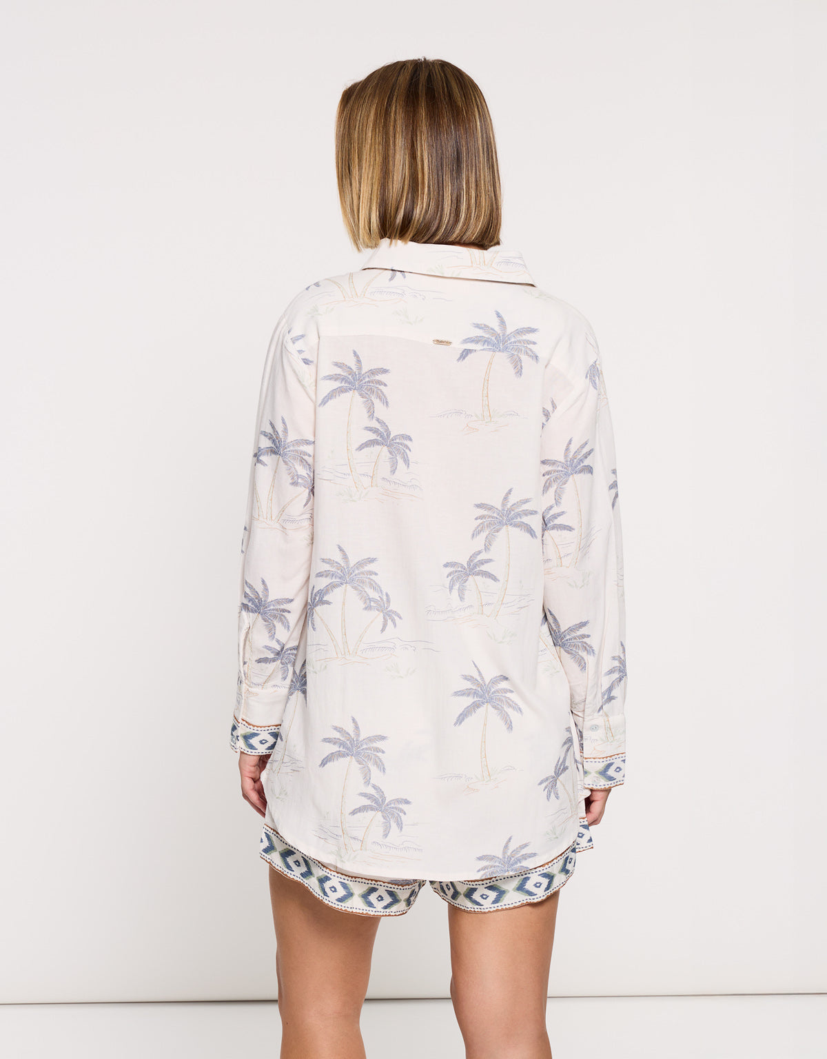 Camisa Manga Larga Blanco - Calmin 4