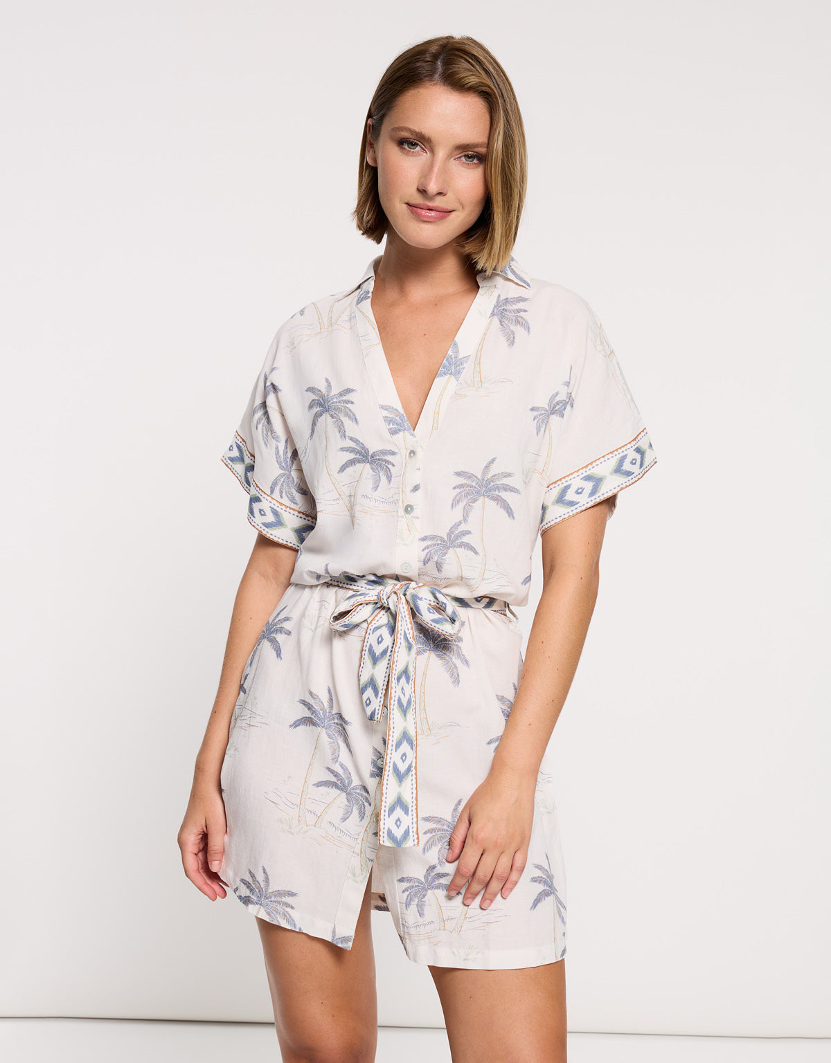 Vestido corto blanco - Jesain 2