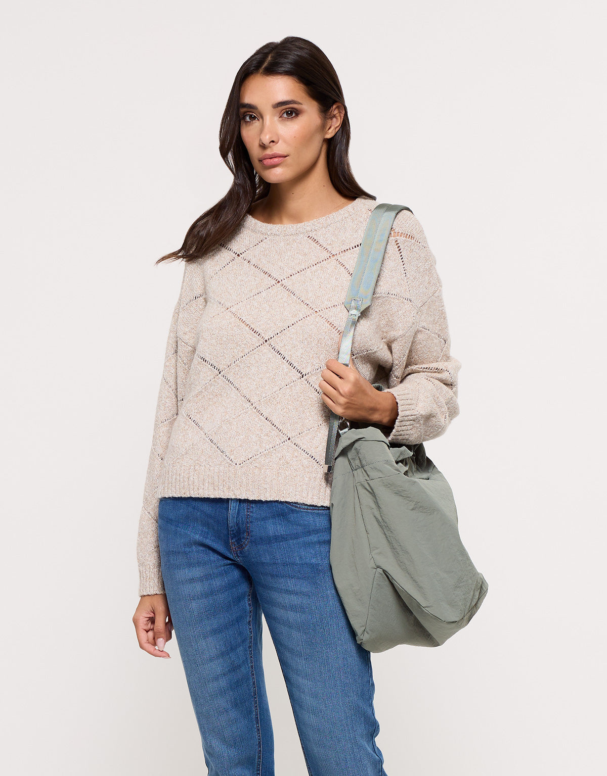 Bolso Saco Verde - Ginna 0