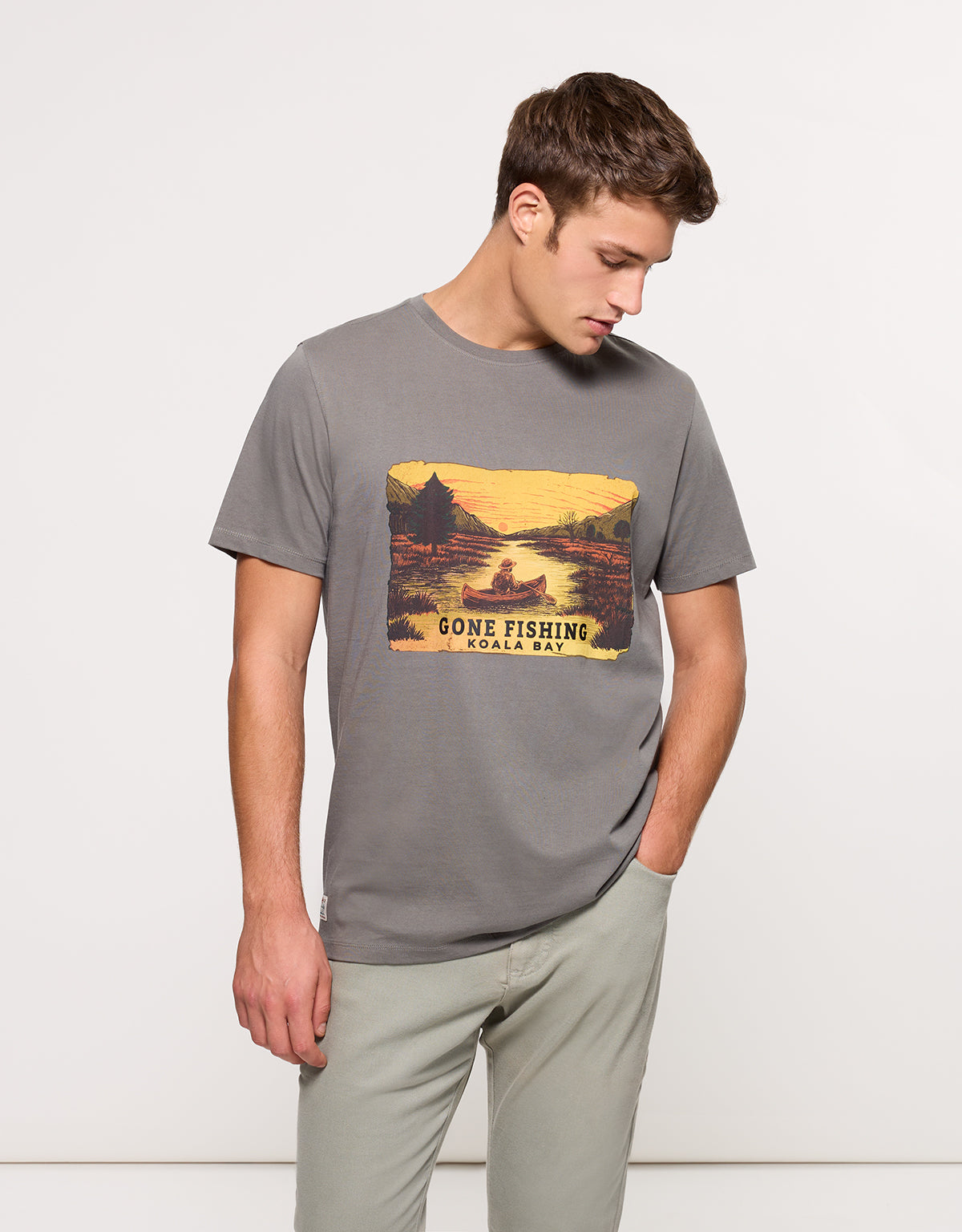 Camiseta Manga Corta Caqui - Chilydos 1