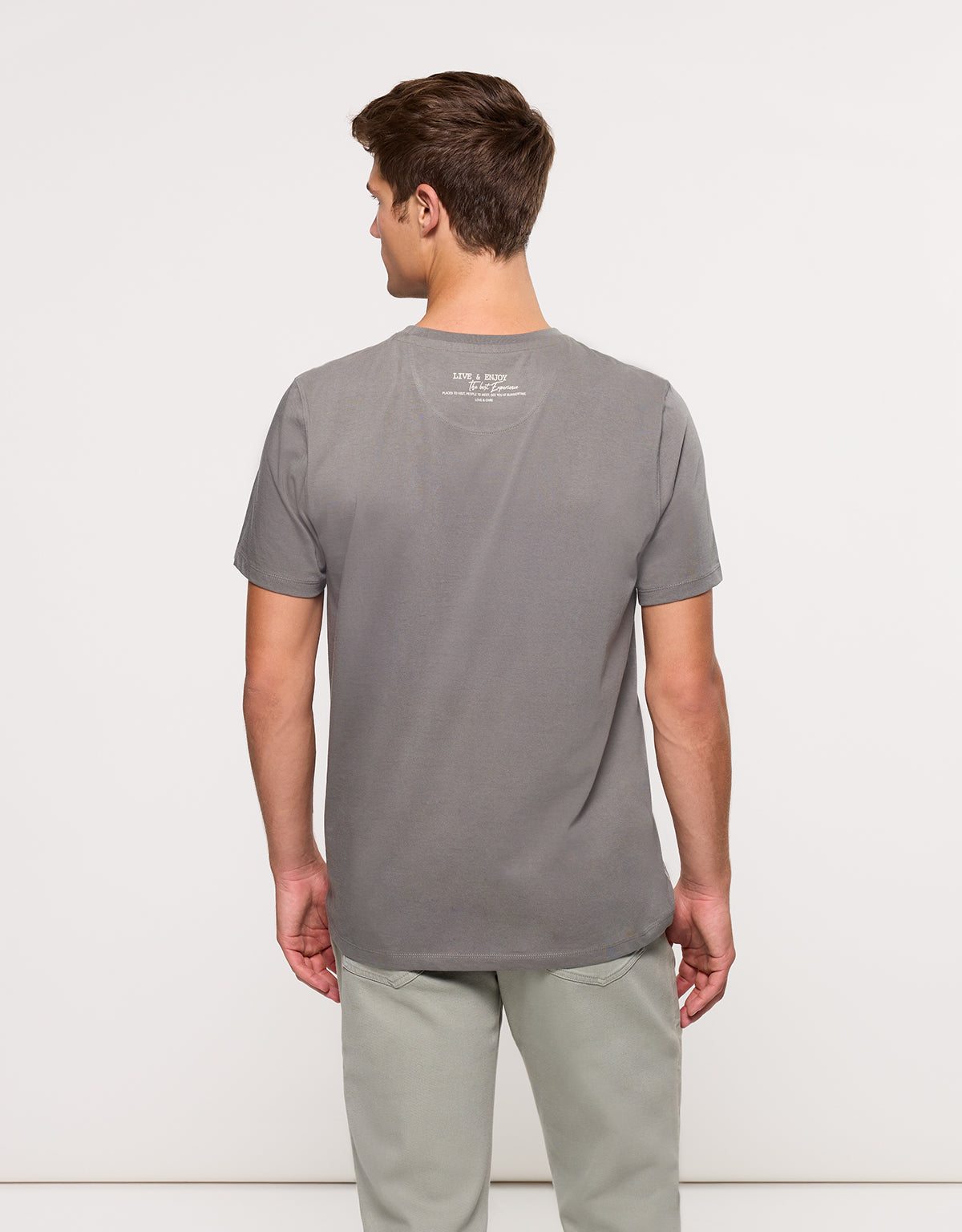 Camiseta Manga Corta Caqui - Chilydos 4