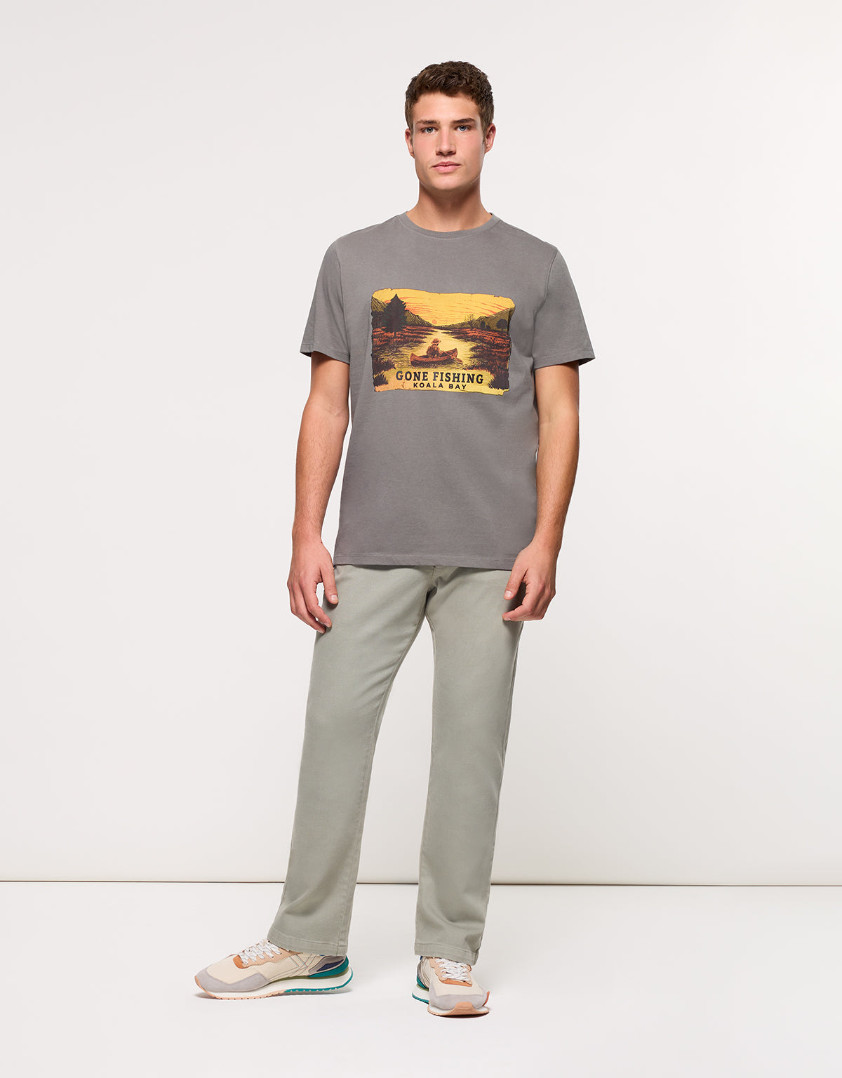 Camiseta Manga Corta Caqui - Chilydos 8