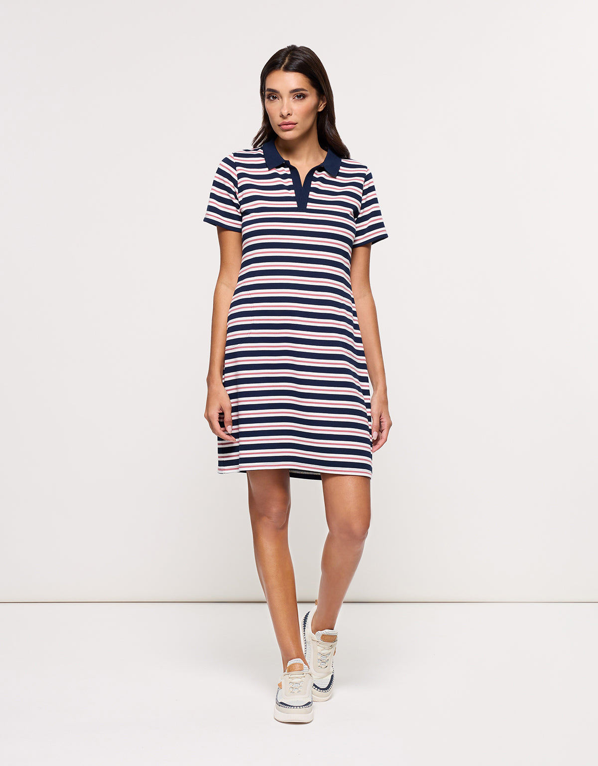 Vestido corto Rosa - Marinu 1