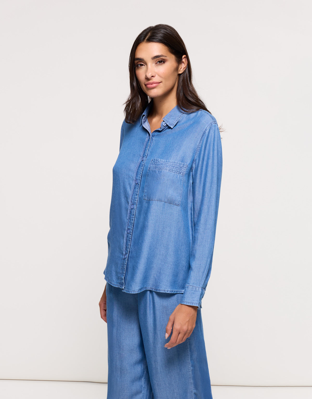 Camisa Manga Larga Denim - Daphne 3