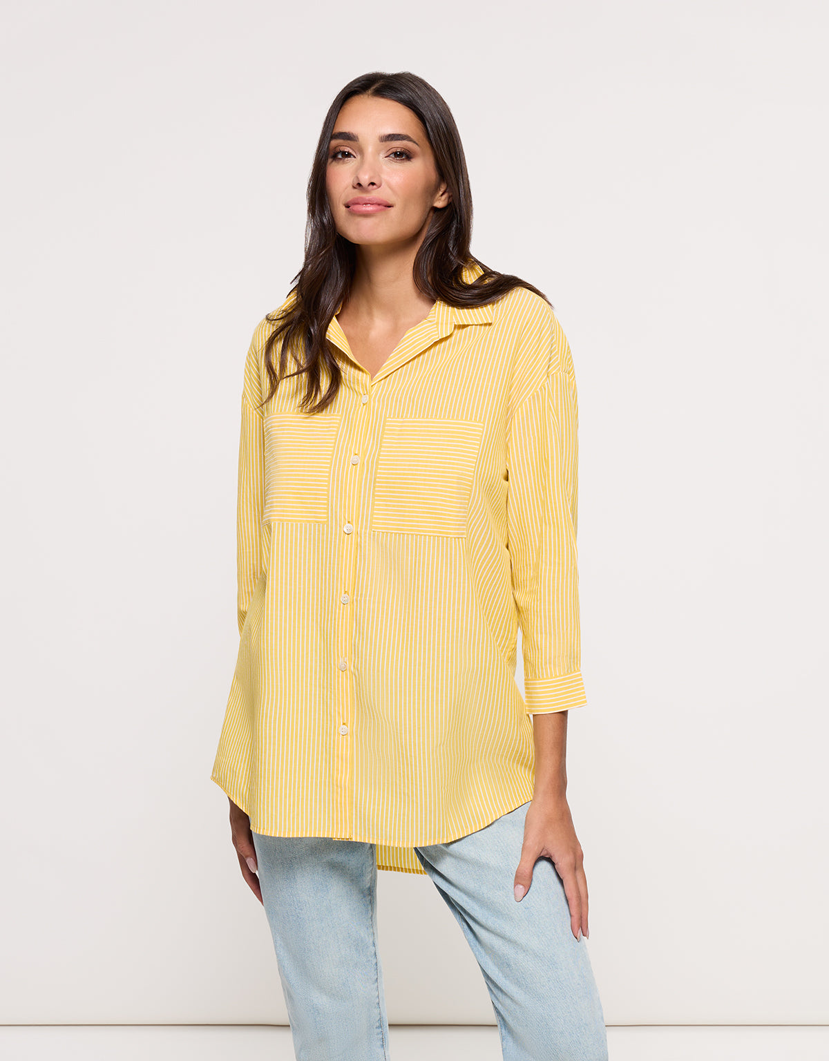 Camisa Manga Larga Amarillo - Brosabeat 1