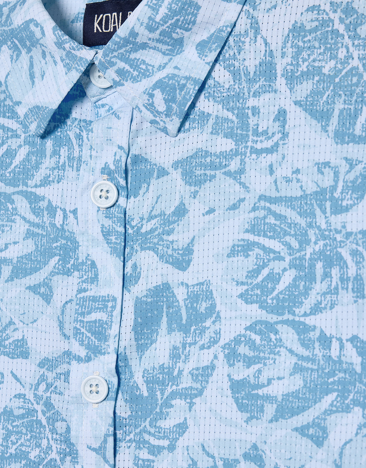 Camisa Manga Corta Azul Claro - Blueraira 5