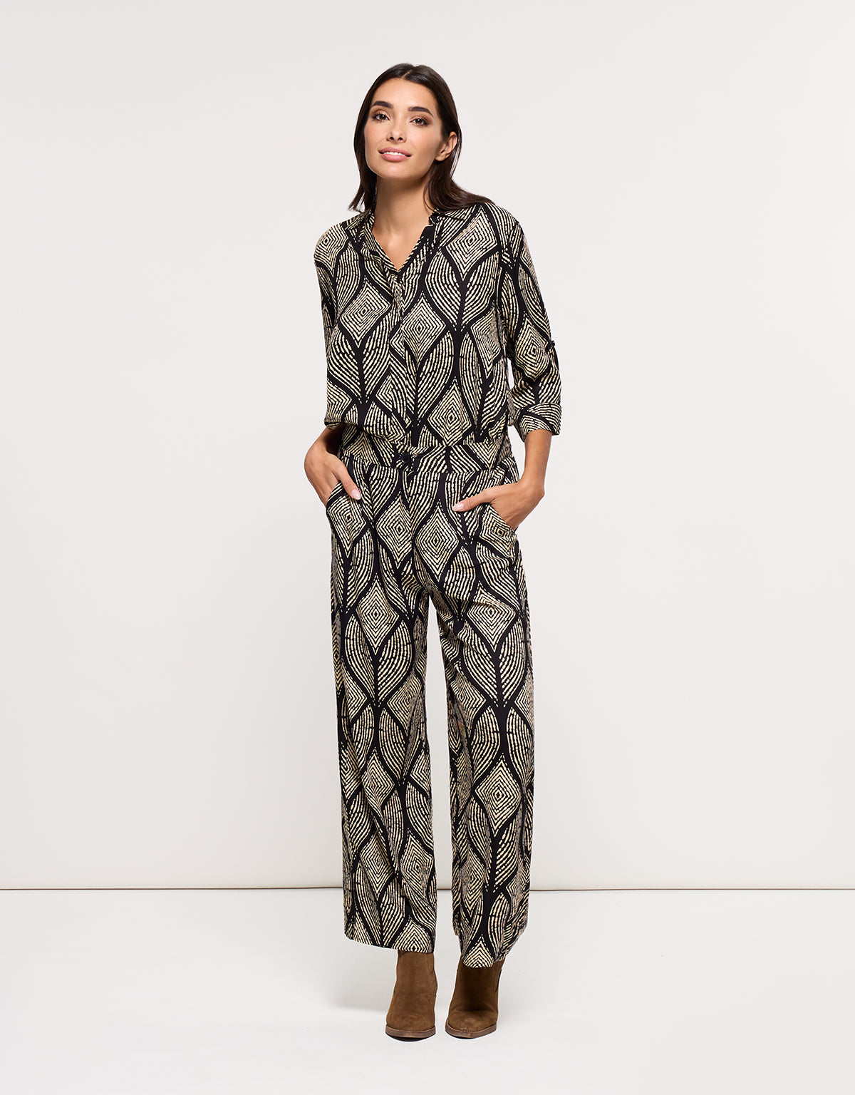 Pantalón Largo Negro - Triman 7