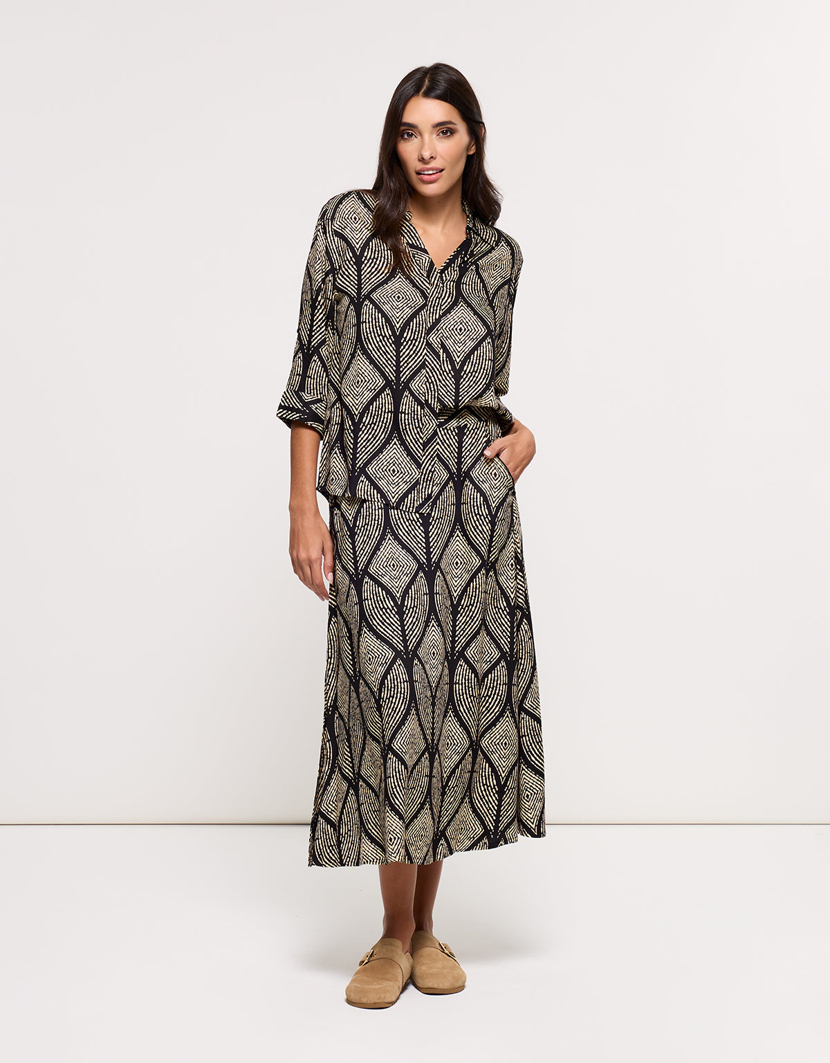 Camisa Manga Larga Negra - Arkine 6