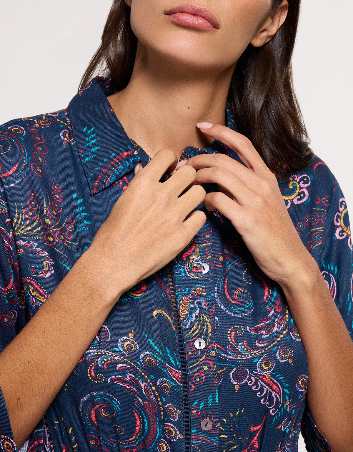 Vestido Midi Azul Marino - Hedres 5