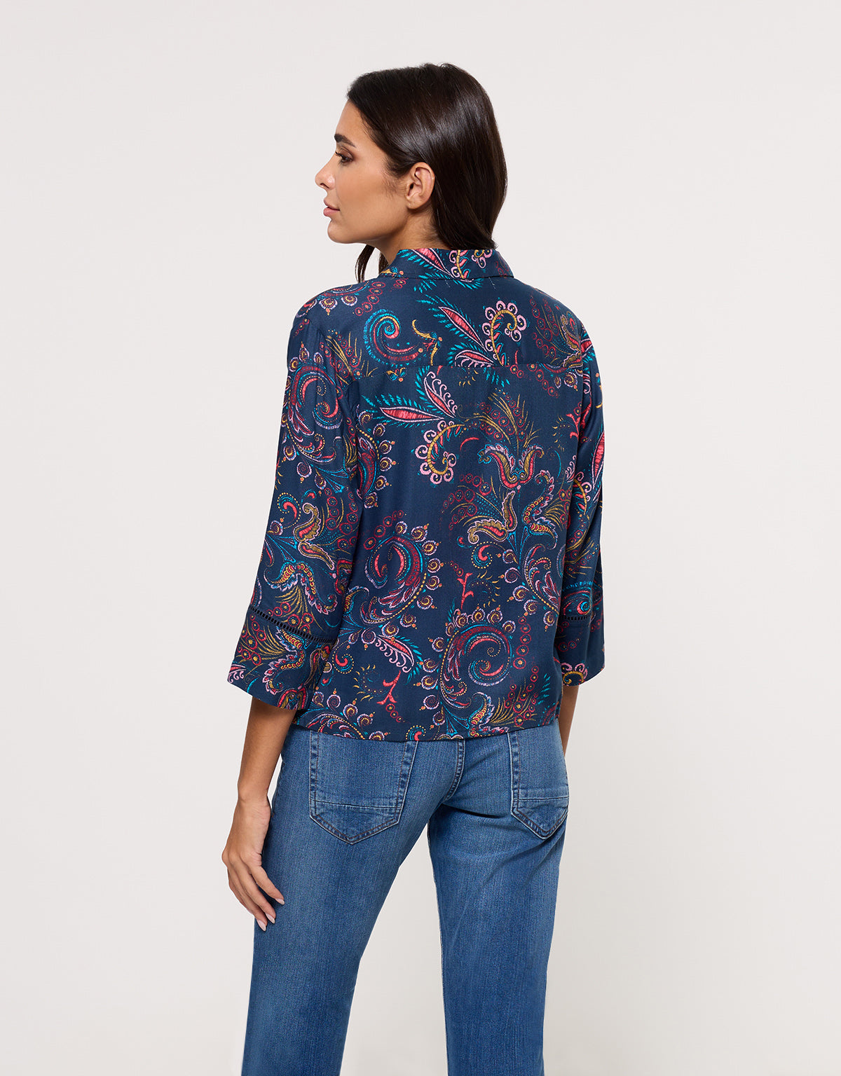 Camisa Manga Larga Azul Marino - Herisir 4